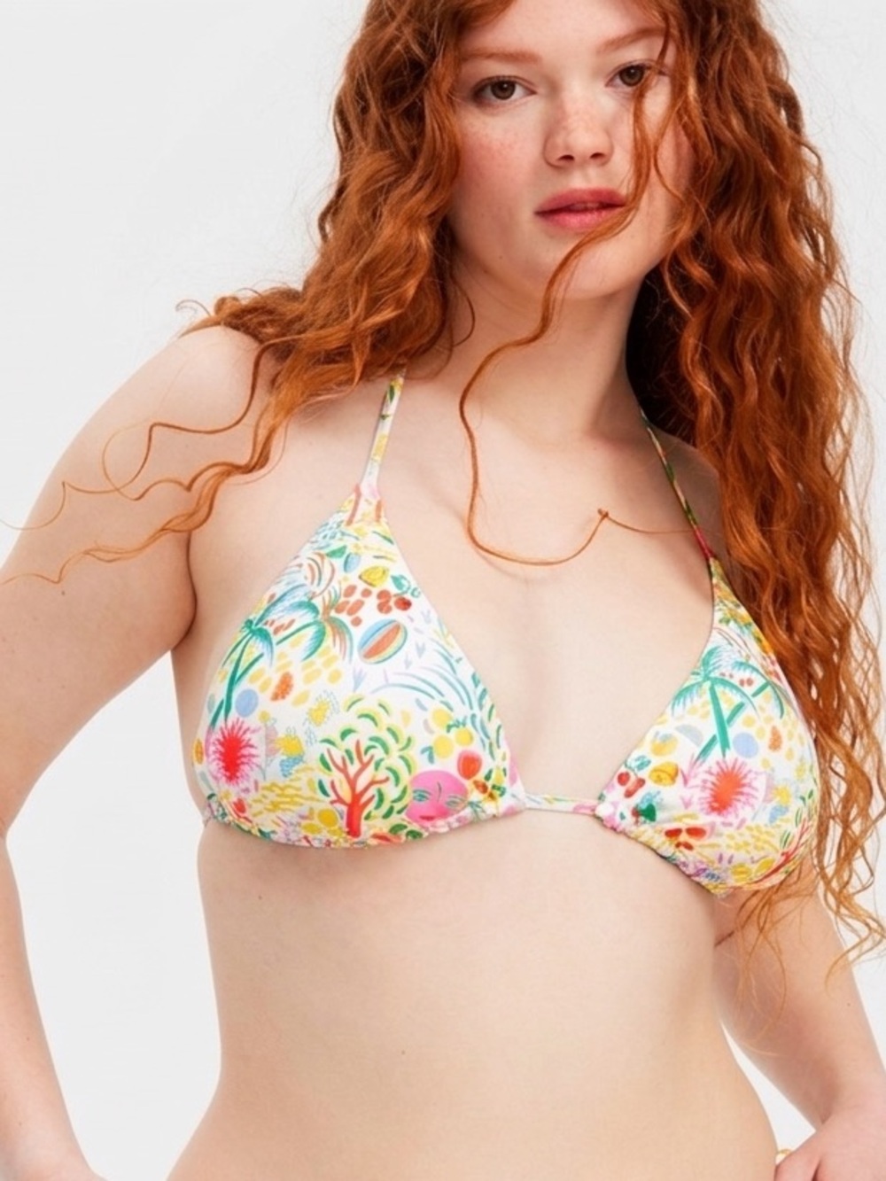 Roller Rabbit x Target Reversible Bikini Top Size XL